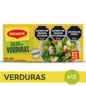 Caldo Verduras Maggi X12 Unidades