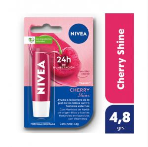 Lip Chrerry Shine Nivea 4,8 Gr