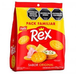 Galletitas Rex Sabor Original 225 Gr