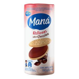 Galletitas Mana Rellenas Chocolate 152 G