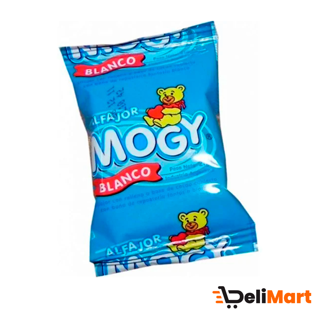 Alfajor de Chocolate Blanco Mogy 38 G