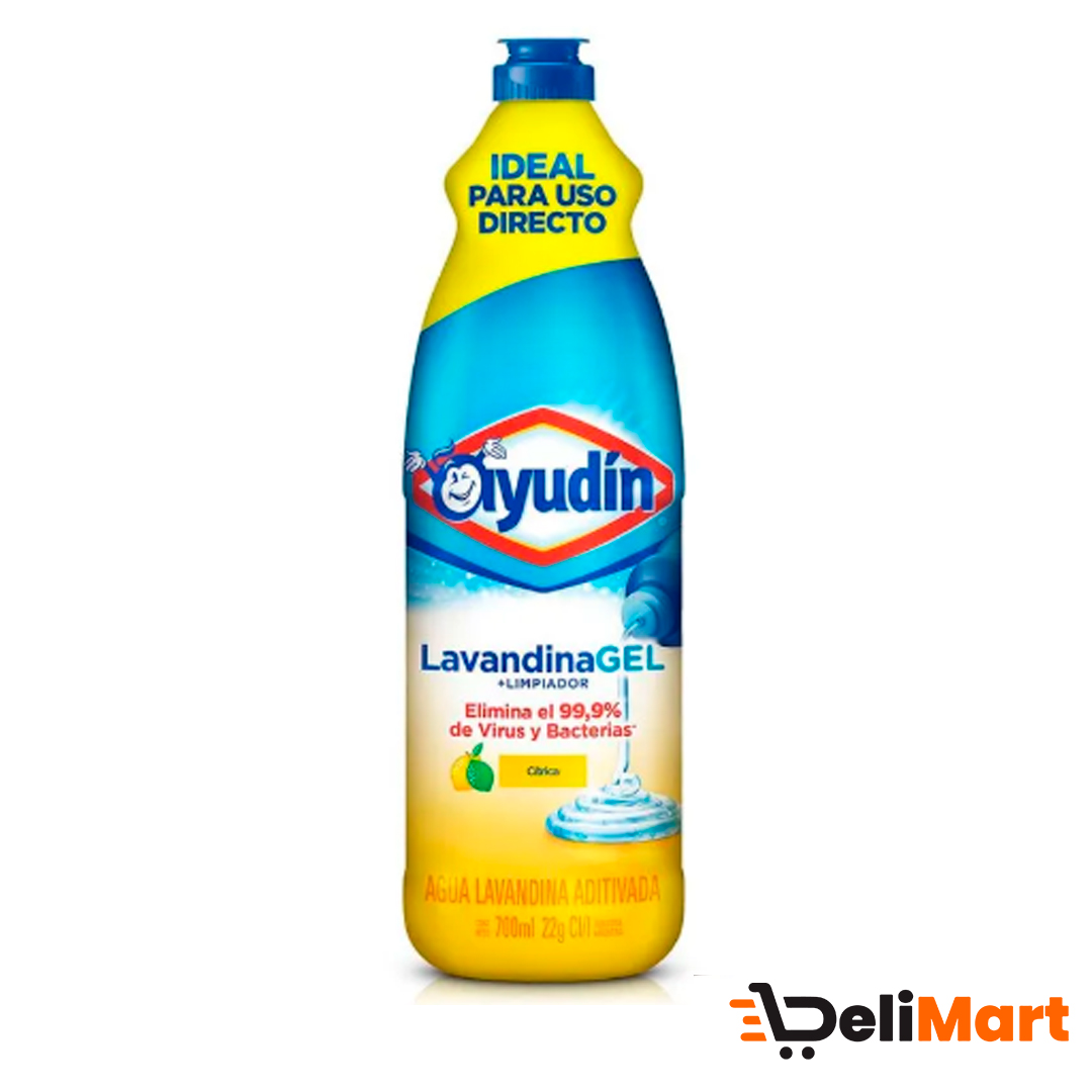 Lavandina en Gel Citrica Ayudin 700ML