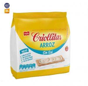 Tostadas Criollitas Arroz Sin Sal 110 g