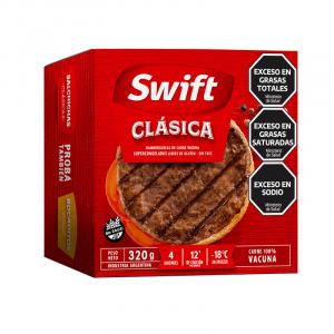 Hamburguesa Clasica Swift 4X80G