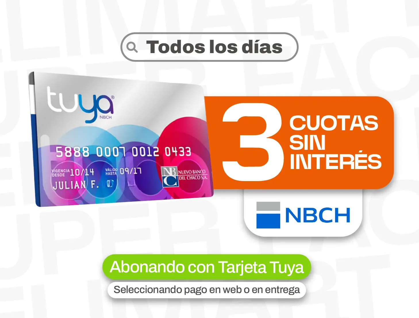 TUYA  - LUNES Y MIERCOLES