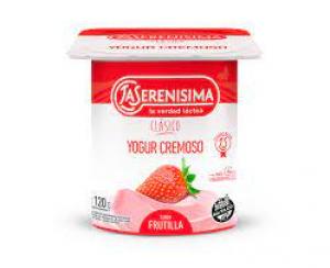 * Yogur batido Frutilla La Serenísima 120 G