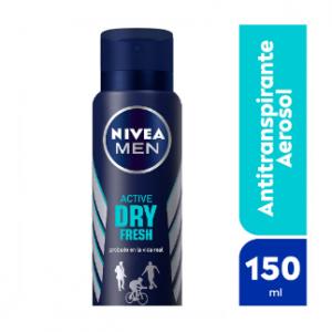 Desodorante Antit Masc Dry Fresh Nivea 150 Ml
