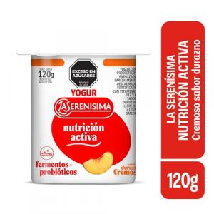 Yogur Batido Nutricion Activa La Serenísima 120 G Durazno