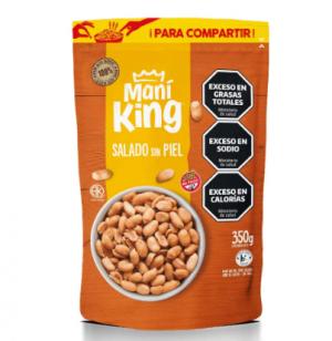 Mani King Salado Sin Piel 350 Gr