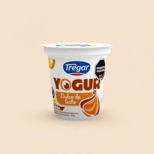 * Yogur Entero Dulce De Leche Tregar 125gr