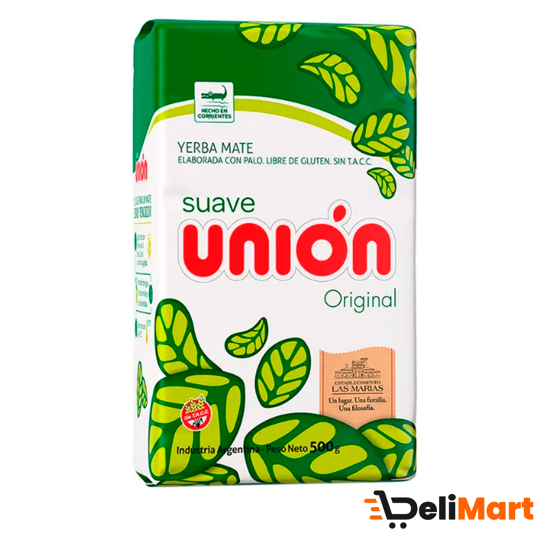 Yerba Mate Suave 4f Union 500 Gr