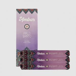 Sahumerio Ambar 20 Varillas Palo Santo