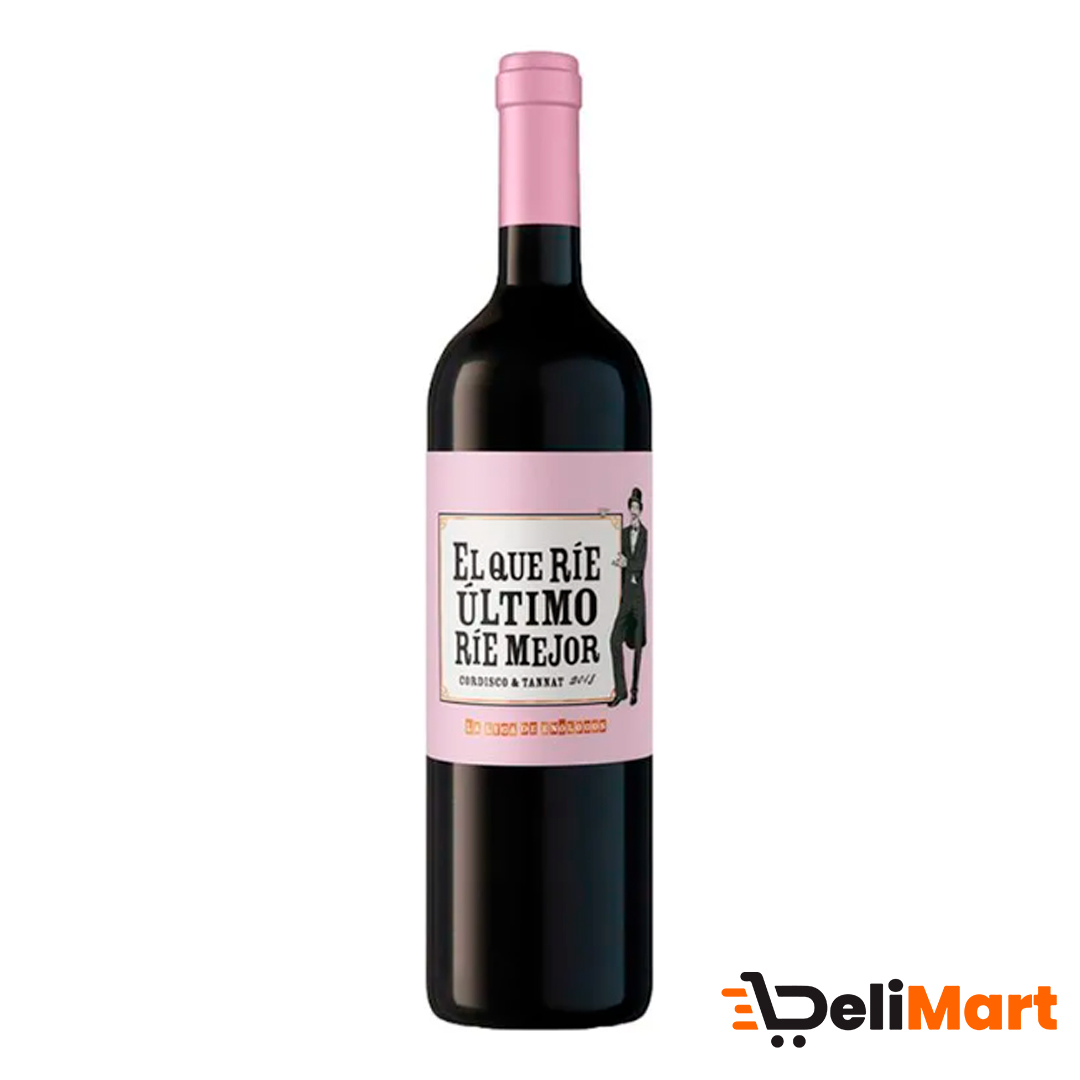 Vino Tinto El Que Rie Ultimo Rie Mejor 750 Ml