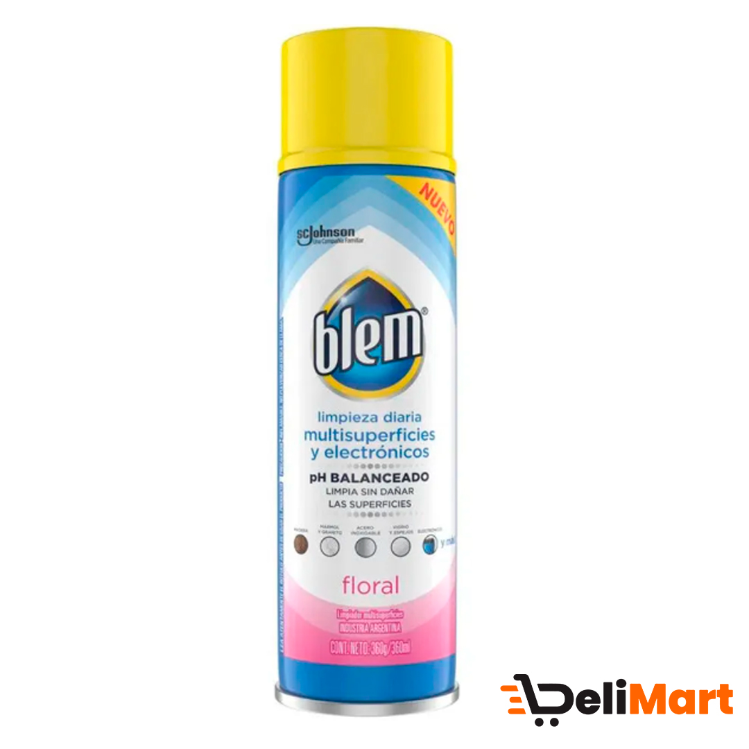 Blem Limpieza Diaria Multisuperficies y Electronicos Floral 360 Ml