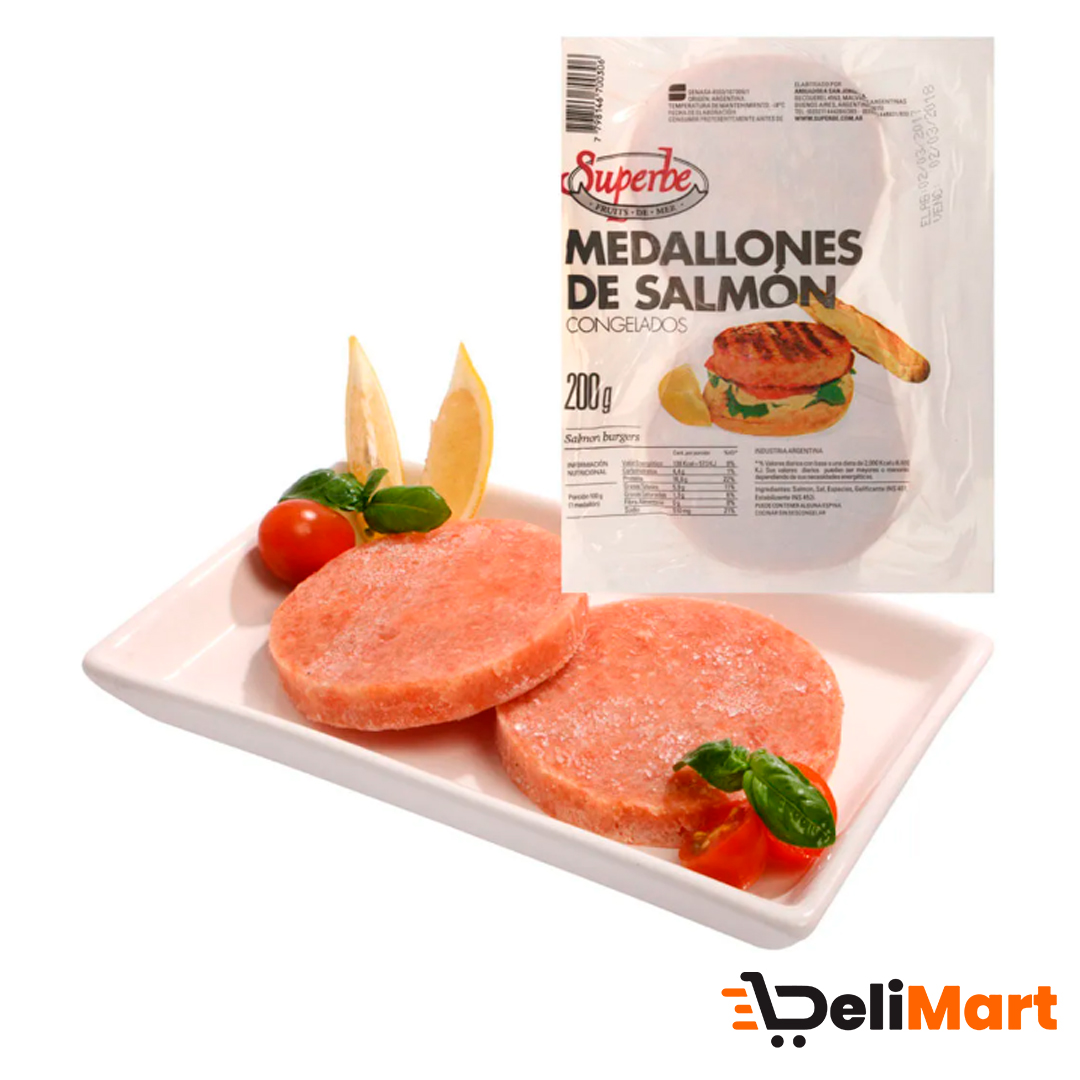 Medallon De Salmon Superbe X 200 Grs
