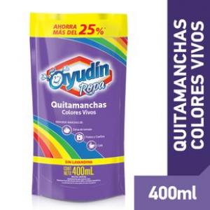 Quitamanchas Colores Vivos Repuesto Ayudín X 400 Ml