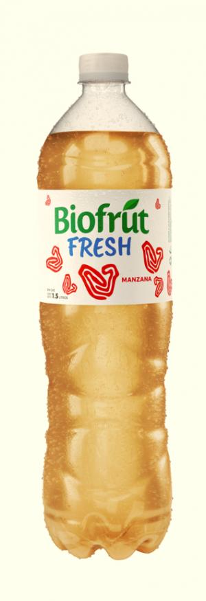 Agua Saborizada Biofrut Fresh x1,5Lts Manzana