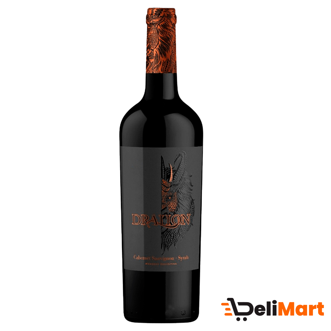Vino Cabernet Suavignon Syrah Dralion 750 cc