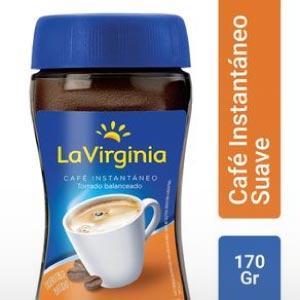 Café Instantáneo La Virginia Suave 170 Gr