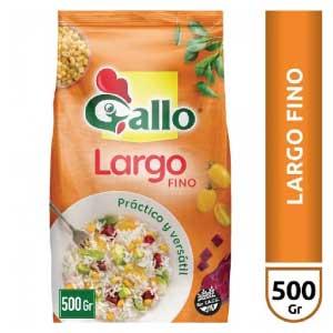 Arroz Pulido Largo Fino 00000 Gallo 500g