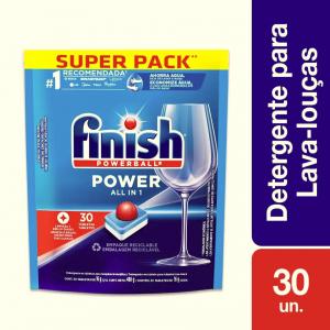 Detergente Tabletas Finish 30 Und