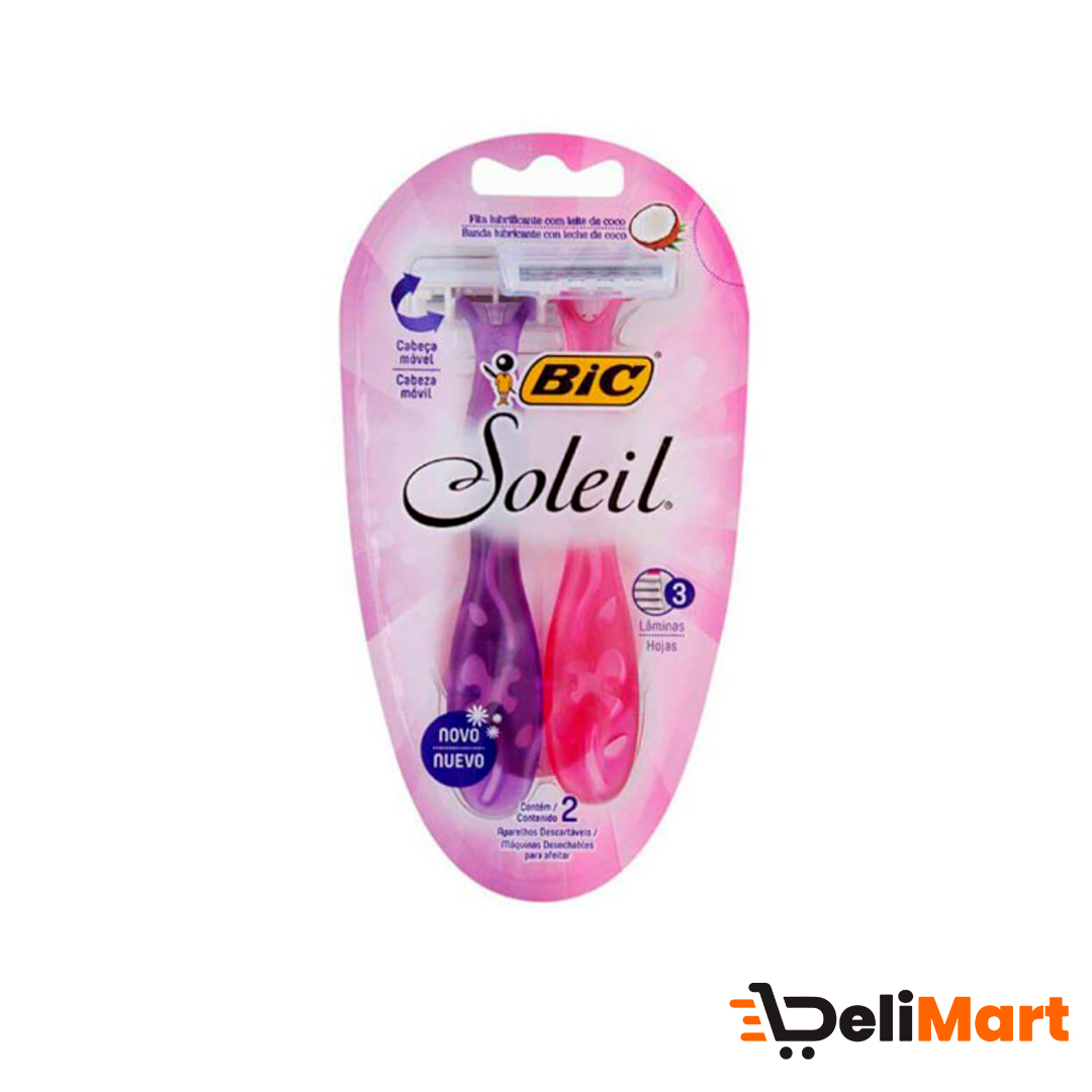 Maquina De Afeitar Soleil Bic 2 Unidades