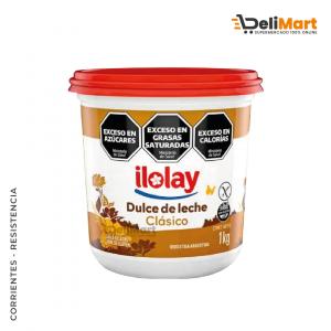 Dulce De Leche Clasico Ilolay 1 Kg