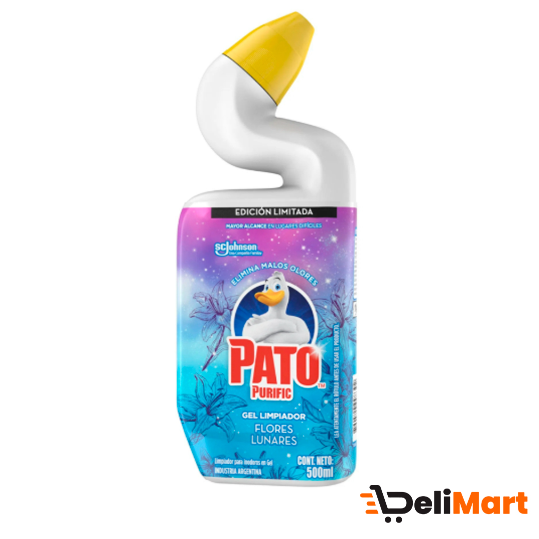 Gel Limipiador Pato Flores Lunares x 500 ml