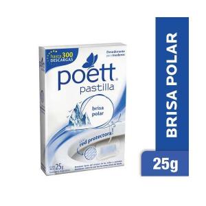 Pastilla Para Inodoros Poett Brisa Polar 25 Gr