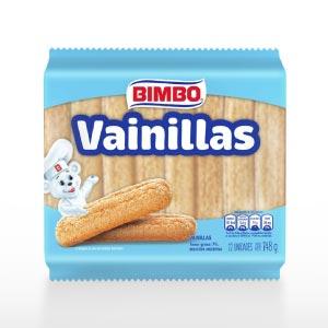 Galletitas Vainillas Bimbo 12 Un x 148 Gr