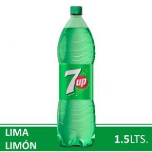 * Gaseosa 7 Up Lima Limón 1.5 Lt