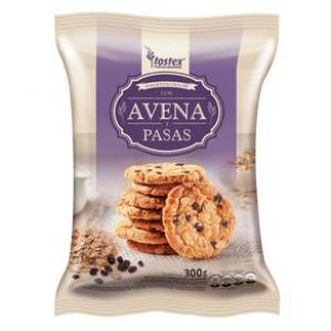 Galletitas Dulces Tostex Avena Y Pasas X270 Gr