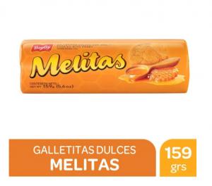 Galletitas Dulce con Miel Melitas 159 Gr