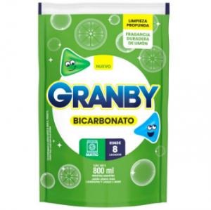Jabon Liquido Granby Bicarbonato Limon 800 Ml