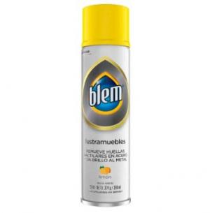 Lustramuebles Blem Acero Inoxidable y Metal Fragancia Limon 360 Ml