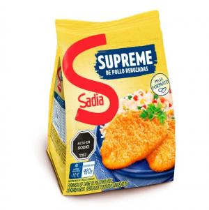 * Suprema de Pollo Rebozado Sadia 480 Gr