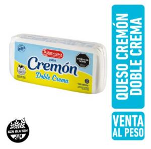 Queso Cremon Doble Crema La Serenisima fraccionado x 1kg aprox