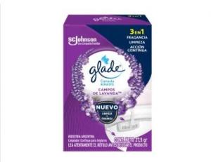 Repuesto Canasta Sólida Para Inodoros Glade Lavanda 27,5Gr