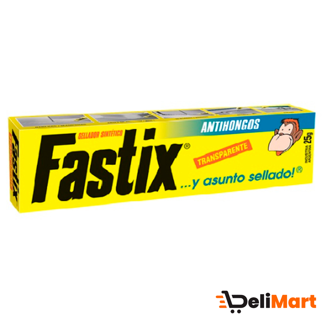 Sellador Sintetico Fastix Transparente 25 G