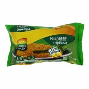Milanesas De Soja Con Espinaca Granja Del Sol 330 G