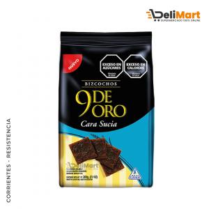 Bizcochos 9 De Oro Cara Sucia 200 Gr