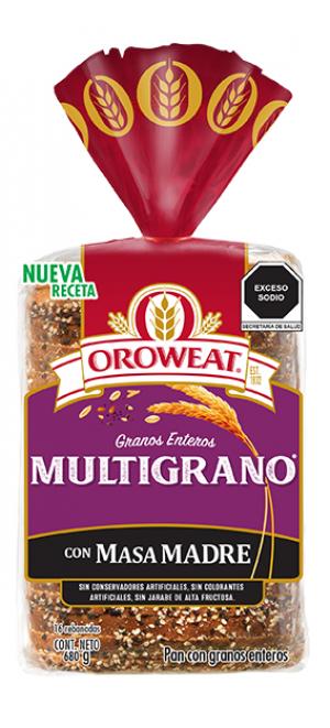 Pan Oroweat Multigrano Bimbo 600 Gr