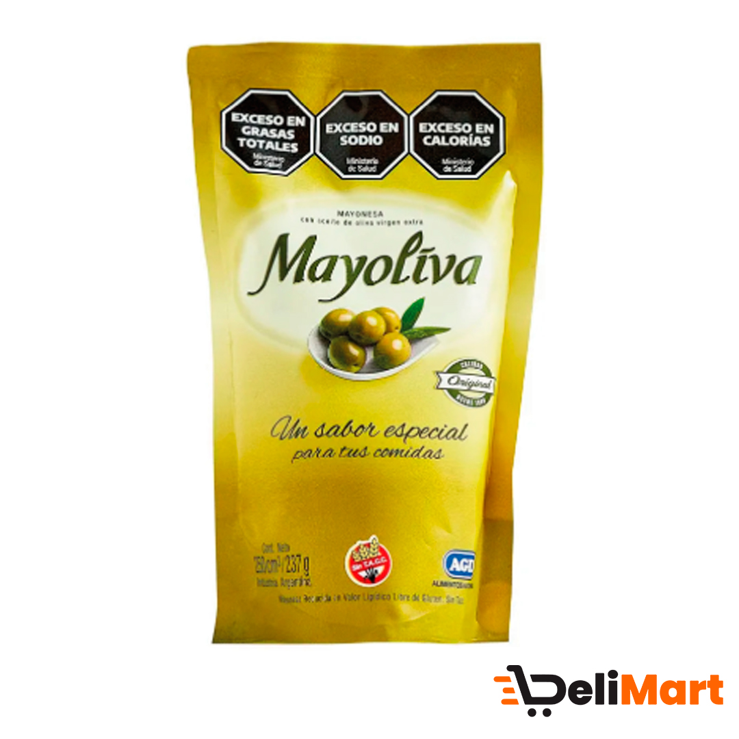 Mayonesa Oliva Mayoliva Extra Virgen 250 Cc