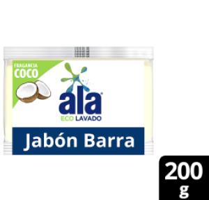 Jabon Ala Eco Lavado Fragancia de Coco 200 Gr