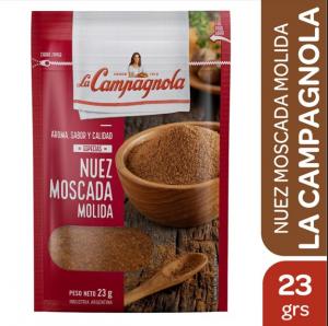 Nuez Moscada Molida La Campagnola 23 Gr