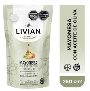 Mayonesa Livian Con aceite de Oliva X250 CC