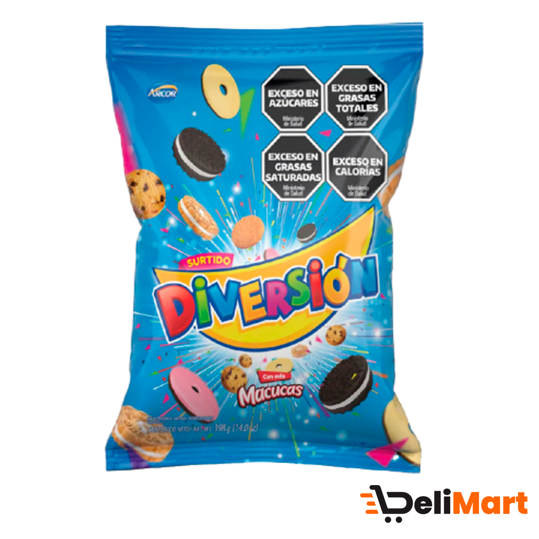 Galletitas Surtidas Diversion 400 Gr
