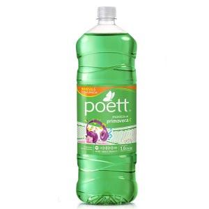 Limpiador Aromatizante Desinfectante Poett Musica En Primavera x 1,8 Lts