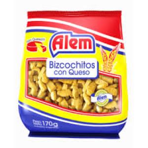 Bizcochos Con Queso Alem 170 G