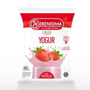 * Yogur Bebible Clasico De Frutilla La Serenisima x 900 Gr